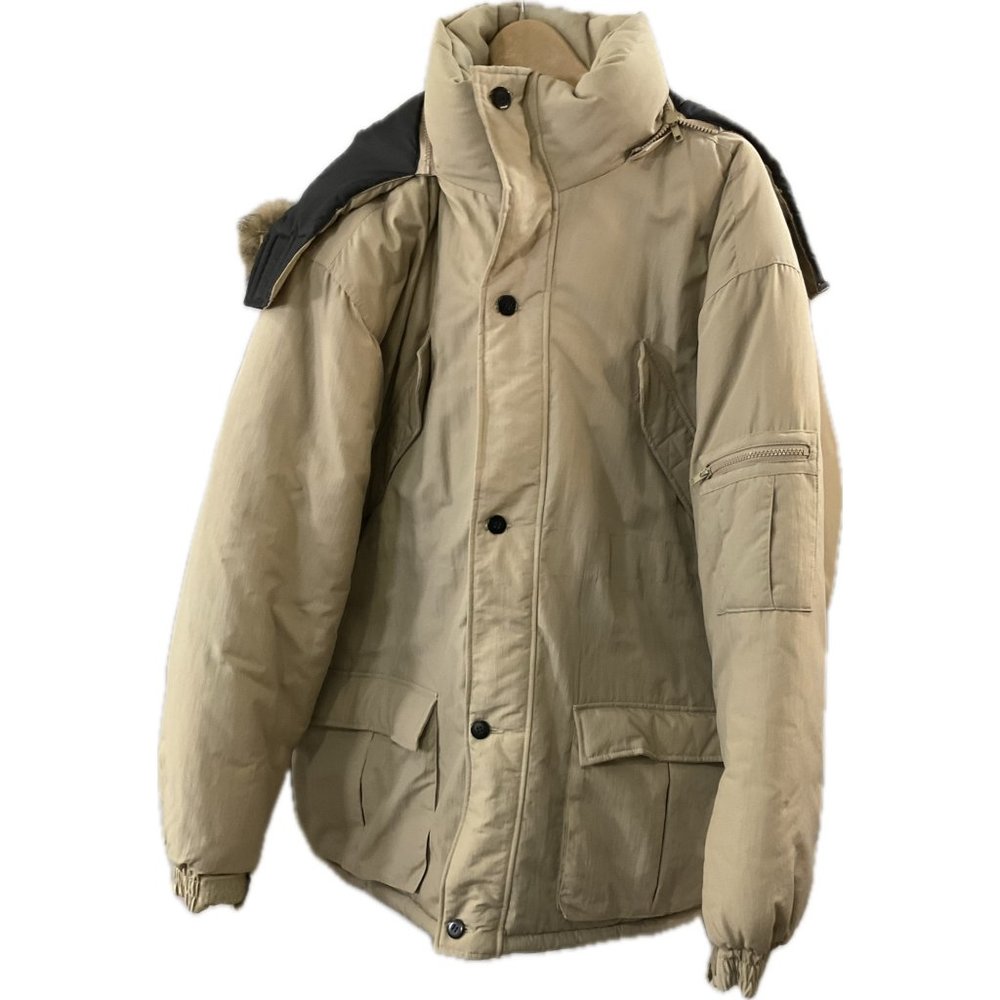 Men's Galux Heavyweight Winter Jacket with Detachable Faux Fur Hood - Size: Larg
